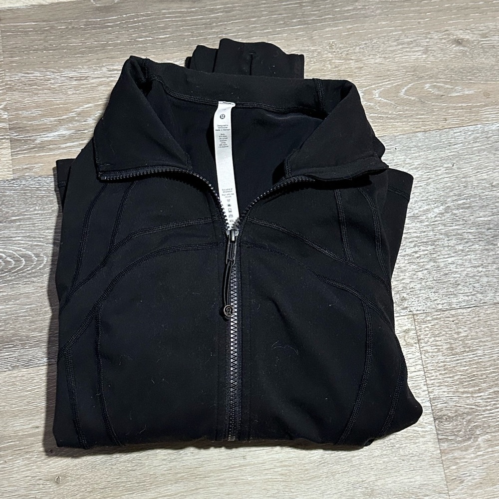 Lululemon Define Style Black Zip-Up Jacket